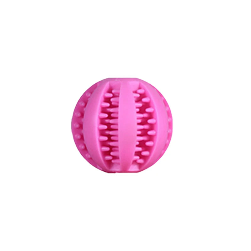 Chewsilon Interactive Rubber Balls for Small/Medium Dogs Chewing Toys