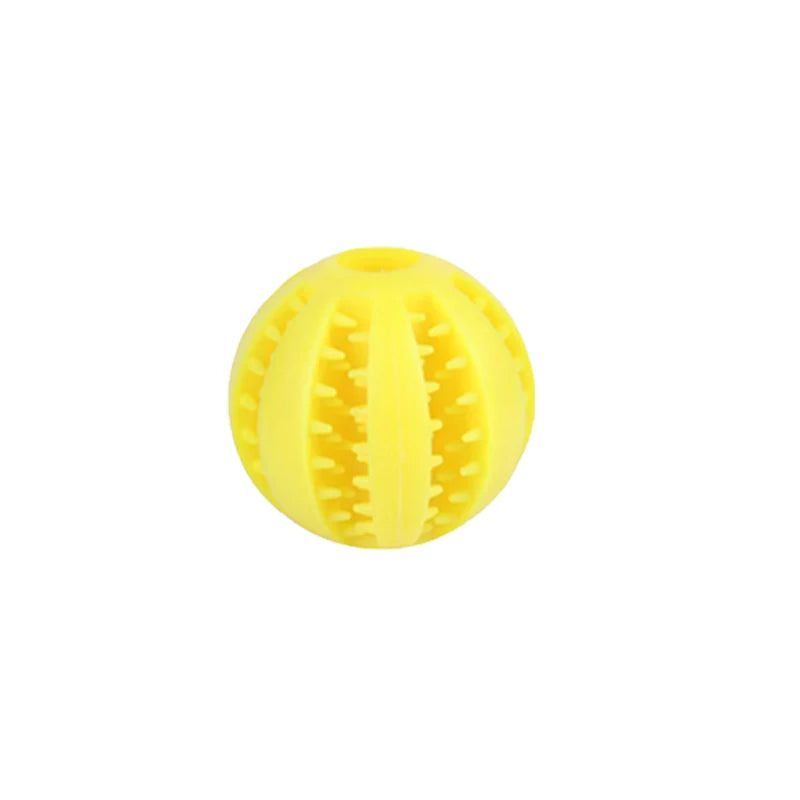 Chewsilon Interactive Rubber Balls for Small/Medium Dogs Chewing Toys